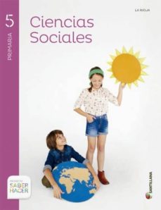 ciencias sociales 5º primaria + atlas saber hacer la rioja-9788468026626