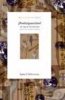 ¡participaccion!-9788474268126