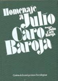 homenaje a julio caro baroja-rogelio ... [et al.] rubio-9788474760026