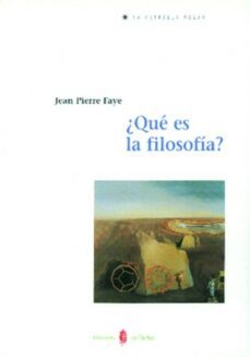 ¿ que es la filosofia ?-9788476282526