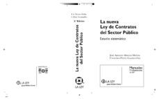 la nueva ley de contratos del sector publico. estudio sistematico (3ª ed)-9788481268126