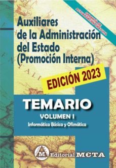 auxiliares de la administracion del estado promocion interna volumen i-manuel segura ruiz-9788482196626