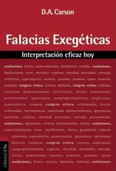 falacias exegeticas-donald arthur carson-9788482675626