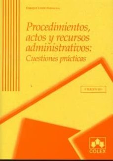 procedimientos, actos y recursos administrativos-9788483423226