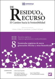 de residuo a recurso: el camino hacia la sotenibilidad (iii. 8): enmiendas organicas de nueva generacion biochar y otras          biomoleculas-9788484766926