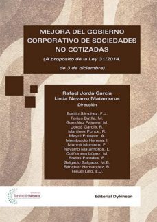 mejora del gobierno corporativo de sociedades no cotizadas-9788490852026