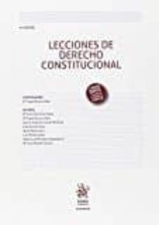 lecciones de derecho constitucional 5ª edicion 2016-mª fuencisla alcon yustas-9788491430926