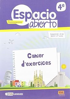 espacio abierto 4 cahier dexercices  nivel a1/a2-9788491790426