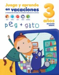 peg + gato 3 años cuadernos de vacaciones-9788491960126