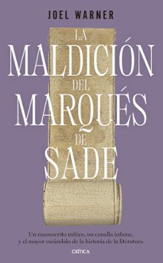 la maldicion del marques de sade (ebook)-joel warner-9788491996026