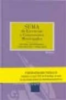 suma de licencias y concesiones municipales-9788496164826
