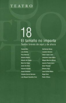 el tamaño no importa. textos breves de aqui y de ahora-9788496837126