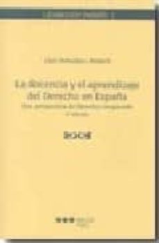 docencia y el aprendizaje del derecho en españa: una perspectiva de derecho comparado-9788497686426