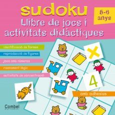 sudoku 5-6 anys (llibre de jocs i activitats didactiques)-9788498252026