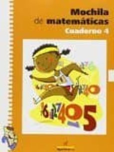mochila matemáticas 4 educacion primaria-9788498450026