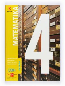 dbh4 esfera-matematika b aukera ed 2008 euskera-9788498550726