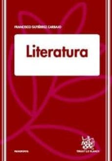 literatura-francisco gutierrez carbajo-9788498762426