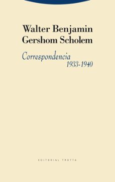 correspondencia 1933-1940-walter benjamin-gershom scholem-9788498792126
