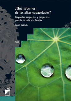 ¿que sabemos de las altas capacidades? (ebook)-angel guirado-9788499806075