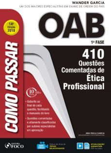 como passar na oab 1ª fase: etica profissional (ebook)-9788582422526