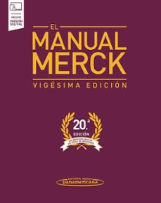 manual merck (incluye versión digital) 20 ed.-9789500696326
