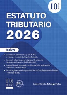 estatuto tributario 2026 (ebook)-jorge hernán zuluaga potes-9789585088726