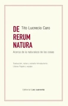 de rerum natura (bilingue): acerca de la naturaleza de las cosas-9789874936226