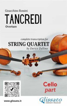 cello part of "tancredi" for string quartet (ebook)-9791220863926