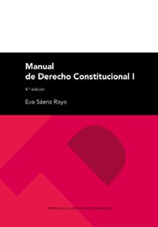 manual de derecho constitucional i (4ª ed.)-eva saenz royo-9791387705626