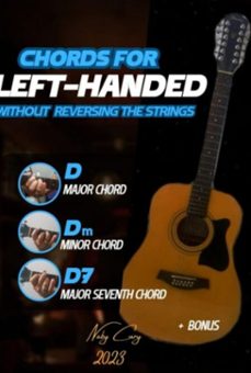 chords for left-handed whithout reversing the strings (ebook)-naby cury-3410006115436
