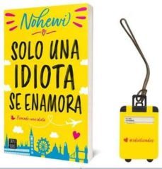 pack solo un idiota se enamora + identificador de equipaje-8432715117636