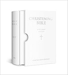 holy bible: king james version (kjv) white compact christening edition-9780007166336