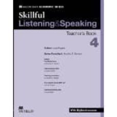 skillful teacher s book listening and speaking + digibook + audio cd level 4-9780230430136