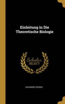 einleitung in die theoretische biologie-9780270524536