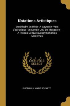 notations artistiques-9780270627336