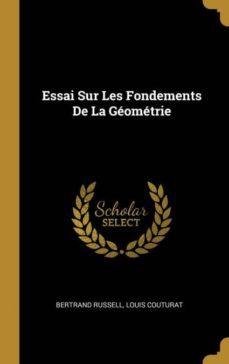 essai sur les fondements de la gomtrie-9780274219636