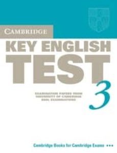 cambridge english key for schools 3 student s book pack (student s book with answers with audio cd)-9781107696136