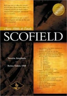 nueva biblia de estudio scofield: burgundy bonded leather version ampliada reina-valera 1960-c. i. scofield-9781558198036