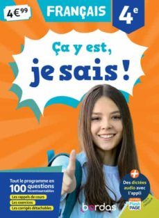 ça y est, je sais ! francais 4e-9782047359136
