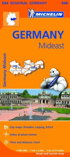mapa regional germany mideast 2013 (ref. 11544)-9782067183636