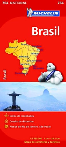 mapa national bresil/brazil 2023 (11764)-9782067259836