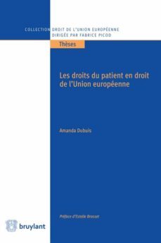 les droits du patient en droit de l'union europeenne (ebook)-9782802759836