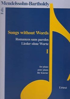 songs without words i-felix mendelssohn bartholdy-9783741914836