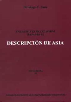 descripcion de asia-eneas silvio piccolomini-9788400092436