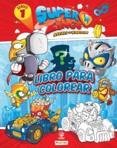 libro para colorear superthings series 1 - superzings-9788412342536