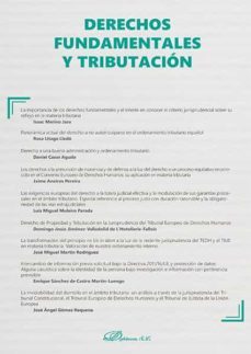 derechos fundamentales y tributacion. monografico nueva fiscalida d-isaac merino jara-9788413249636