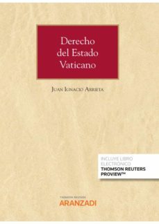 derecho del estado vaticano-juan ignacio arrieta-9788413907536
