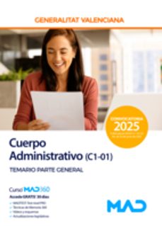 administrativo. generalitat valenciana. temario parte general-9788414298336