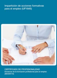 (i.b.d.) imparticion de acciones formativas para el empleo (uf1645)-9788416199136
