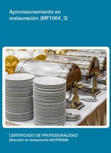 aprovisionamiento en restauracion (mf1064_3)-9788416360536